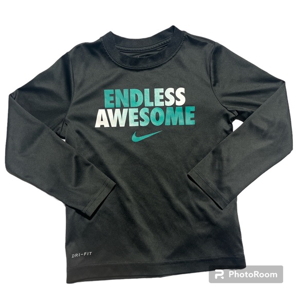 Boys Nike “Endless Awesome” Long Sleeve - Picture 1 of 1